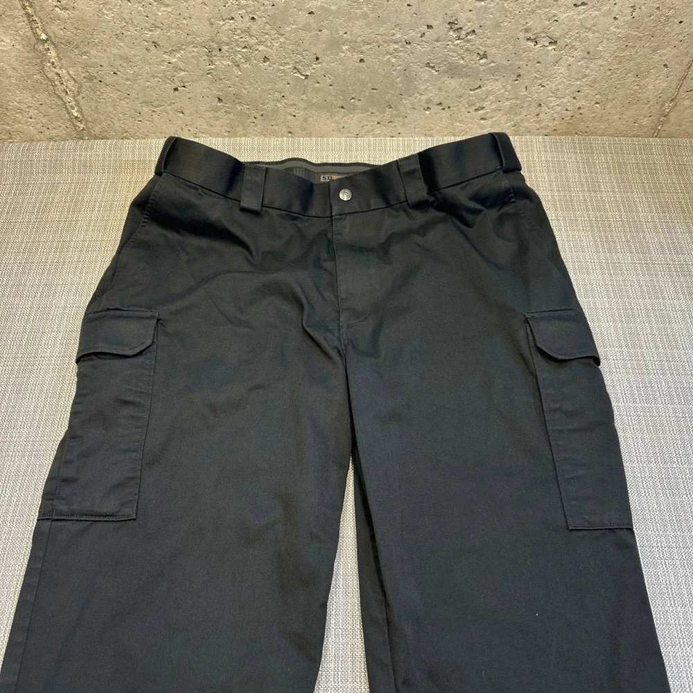 5.11 Tactical Black Twill PDU Class-B Cargo Pants‎ 42x30 Workwear Utility Casual